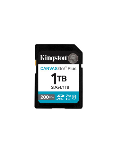 Karta Pamięci Kingston Canvas Go Plus Sdg4/1Tb (1Tb  Class U3, V30  Karta Pamięci)