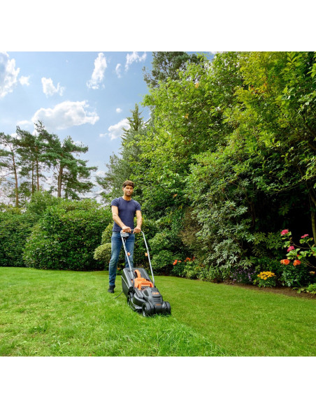 Black & Decker Bemw351-Qs Kosiarka Kosiarka Zwykła Czarny, Pomarańczowy