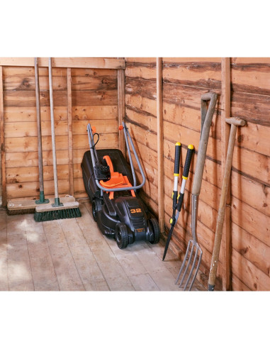 Black & Decker Bemw351-Qs Kosiarka Kosiarka Zwykła Czarny, Pomarańczowy
