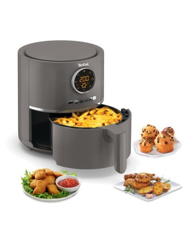 Tefal Ultra Fry Digital Ey111B Pojedyńczy 4,2 L 1400 W Frytkownica Na Gorące Powietrze Szary