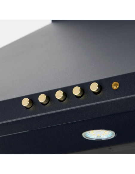 Okap Akpo Wk-4 Classic Gold 60 Czarny