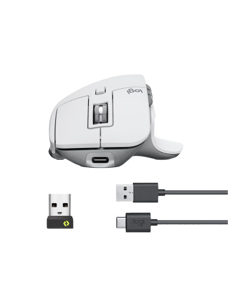 Logitech Mx Master 3S Myszka Po Prawej Stronie Rf Wireless + Bluetooth Laser 8000 Dpi