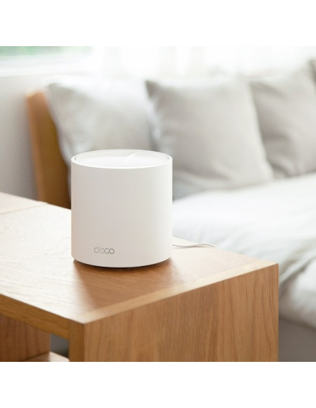 Tp-Link Deco X50 Dual-Band (2.4 Ghz/5 Ghz) Wi-Fi 6 (802.11Ax) Biały 3 Wewnętrzne