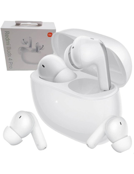 Xiaomi Redmi Buds 4 Pro Zestaw Słuchawkowy True Wireless Stereo (Tws) Douszny Połączenia/Muzyka Bluetooth Biały