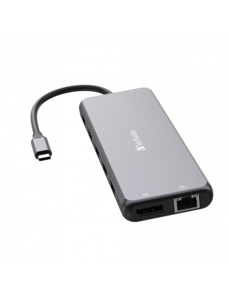 Verbatim Cmh-13 Usb Type-C 10000 Mbit/S Srebrny