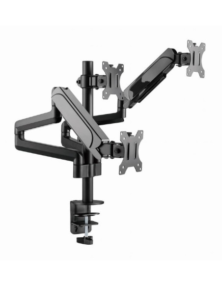 Gembird Ma-Da3-01 Regulowane Biurkowe Ramię Na 3 Monitory, 17”-27”, Do 7 Kg