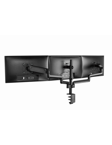 Gembird Ma-Da3-01 Regulowane Biurkowe Ramię Na 3 Monitory, 17”-27”, Do 7 Kg