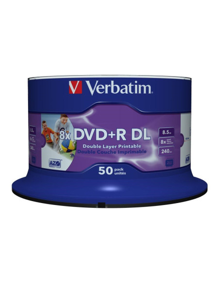 Verbatim 43703 Płyta Dvd 8,5 Gb Dvd-R 50 Szt.