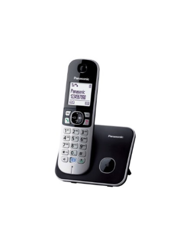Panasonic Kx-Tg6811 Telefon W Systemie Dect Nazwa I Identyfikacja Dzwoniącego Czarny