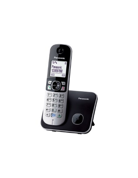 Panasonic Kx-Tg6811 Telefon W Systemie Dect Nazwa I Identyfikacja Dzwoniącego Czarny