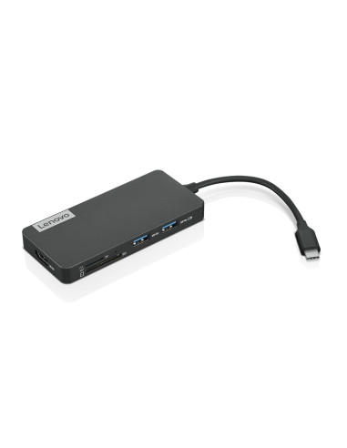 Lenovo Gx90T77924 Stacja Dokująca Usb 3.2 Gen 1 (3.1 Gen 1) Type-C Szary