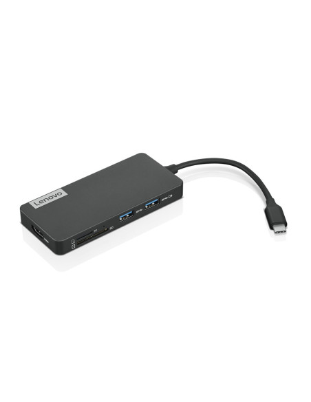 Lenovo Gx90T77924 Stacja Dokująca Usb 3.2 Gen 1 (3.1 Gen 1) Type-C Szary