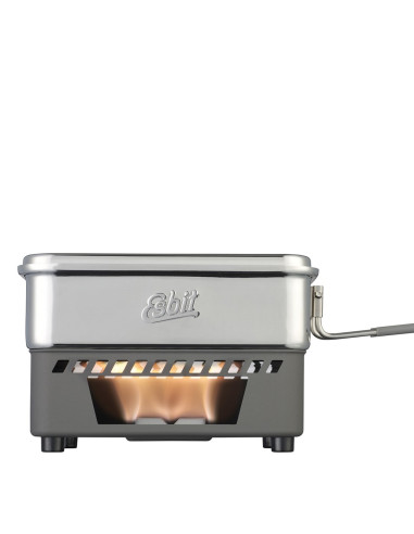 Kuchenka Turystyczna Esbit Solid Fuel Cookset 1100 Ml - Steel