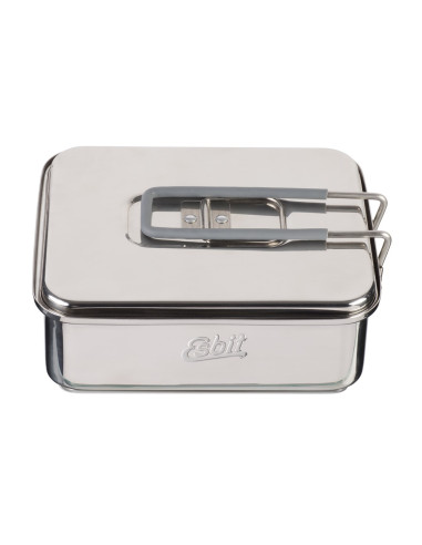 Kuchenka Turystyczna Esbit Solid Fuel Cookset 1100 Ml - Steel