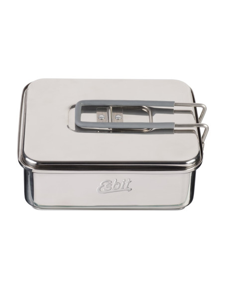 Kuchenka Turystyczna Esbit Solid Fuel Cookset 1100 Ml - Steel