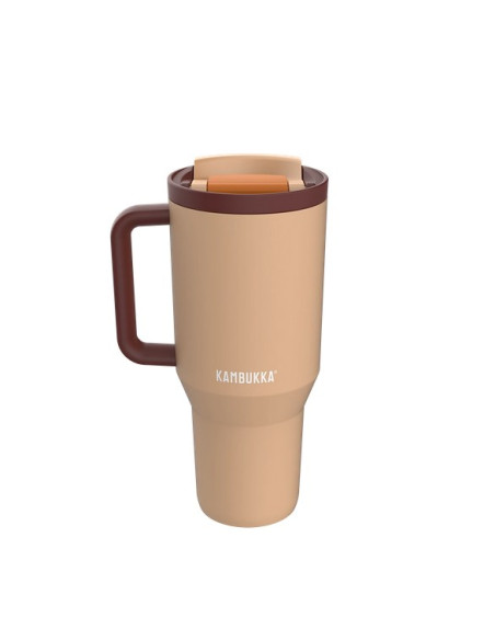 Kubek Termiczny Z Teleskopową Słomką Kambukka Rio Tumbler 950Ml Almond Dream