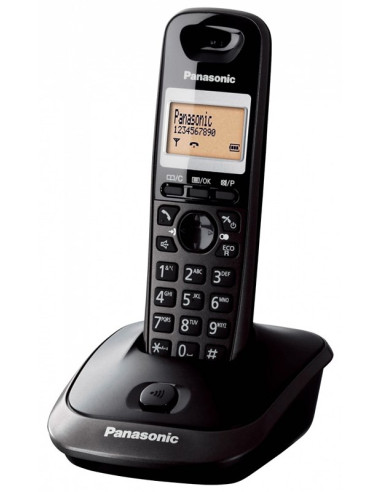 Panasonic Kx-Tg2511 Telefon W Systemie Dect Czarny Nazwa I Identyfikacja Dzwoniącego