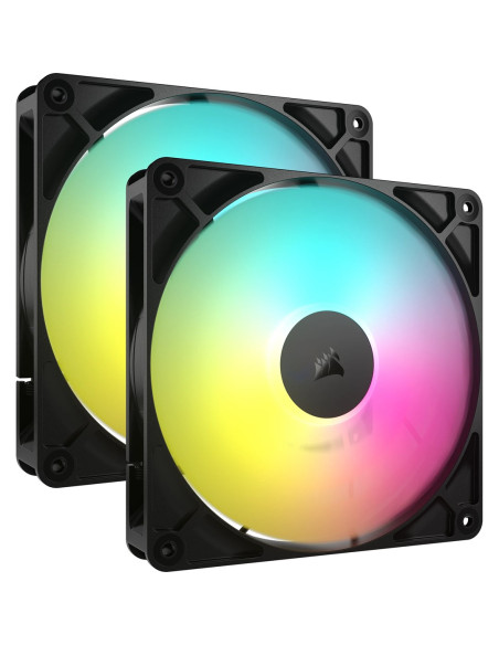 Corsair Rs140 Argb Obudowa Komputera Wentylator 14 Cm Czarny 2 Szt.