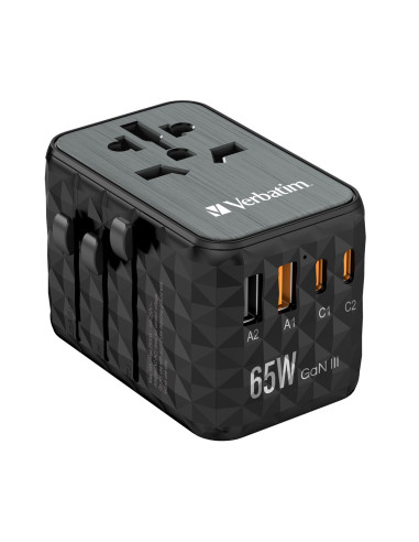 Gan Iii Uni.tr.charg Uta-05 65W/2Xusb-C Qc 4+ /2 Xusb-A