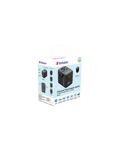 Gan Iii Uni.tr.charg Uta-05 65W/2Xusb-C Qc 4+ /2 Xusb-A