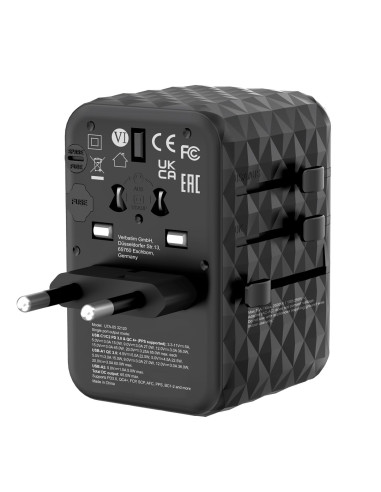 Gan Iii Uni.tr.charg Uta-05 65W/2Xusb-C Qc 4+ /2 Xusb-A