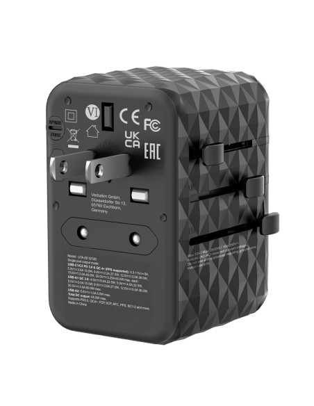 Gan Iii Uni.tr.charg Uta-05 65W/2Xusb-C Qc 4+ /2 Xusb-A