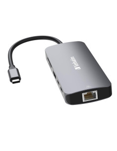 Verbatim Cmh-09 Usb Type-C 10000 Mbit/S Srebrny 2