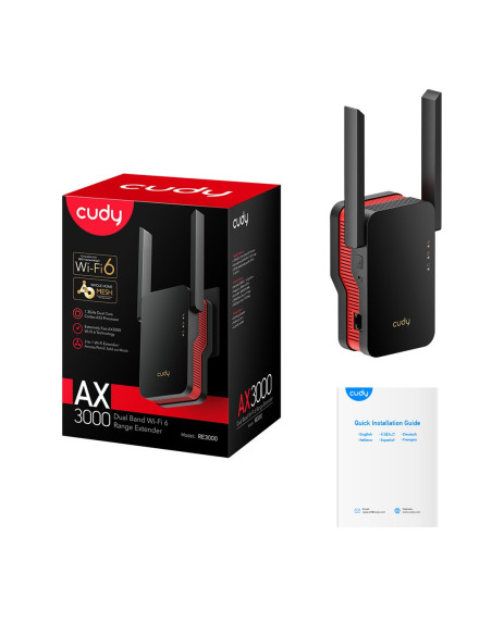 Cudy Re3000 Wzmacniacz Sygnału Wi-Fi