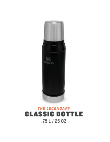 Stanley Termos Legendary Classic - Matte Black 0,75L