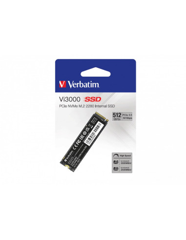 Verbatim Vi3000 512 Gb M.2 Pci Express 3.0 Nvme