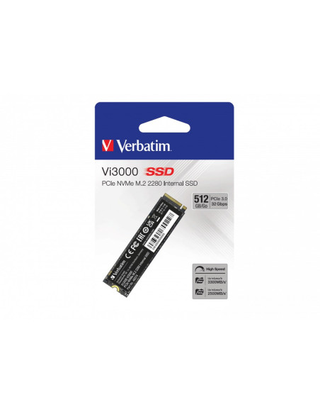 Verbatim Vi3000 512 Gb M.2 Pci Express 3.0 Nvme
