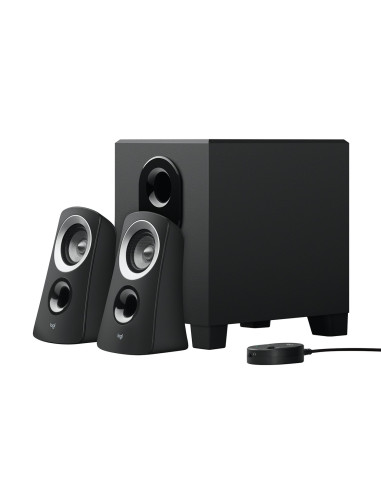 Zestaw Głośników Komputerowe Logitech 980-000413 (2.1  Kolor Czarny)