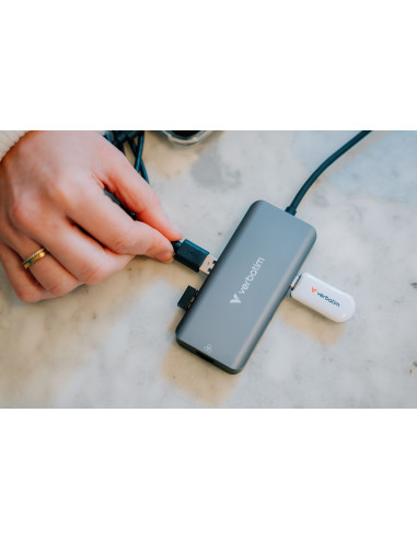 Verbatim 32157 Huby I Koncentratory Usb 3.2 Gen 1 (3.1 Gen 1) Type-C 5000 Mbit/S Szary