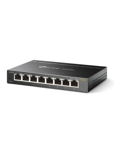 Przełącznik Sieciowy Tp-Link Omada Tl-Sg108S, Czarny, Nie Zarządzany, Gigabit Ethernet (10/100/1000)