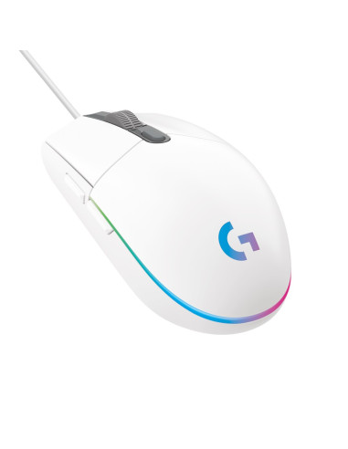 Mysz Gamingowa Logitech G203 Lightsync White (Repack) 2Y