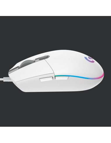 Mysz Gamingowa Logitech G203 Lightsync White (Repack) 2Y