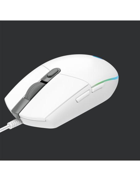 Mysz Gamingowa Logitech G203 Lightsync White (Repack) 2Y
