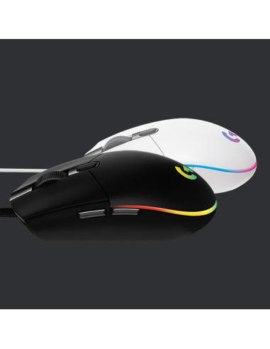 Mysz Gamingowa Logitech G203 Lightsync White (Repack) 2Y