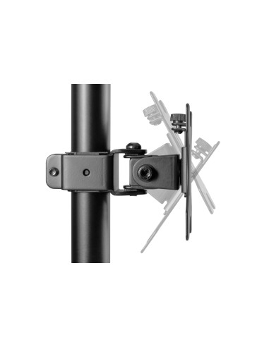 Uchwyt Biurkowy Pionowy 2Xlcd Max. 32" 8Kg
