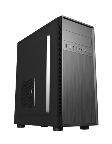 Gembird Obudowa Fornax 160 Midi-Tower (2X Usb 3.0, 2X Usb 2.0, Hd Audio) Czarna