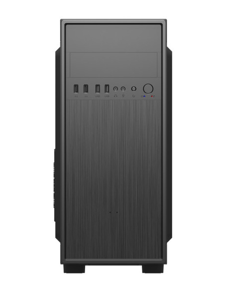 Gembird Obudowa Fornax 160 Midi-Tower (2X Usb 3.0, 2X Usb 2.0, Hd Audio) Czarna