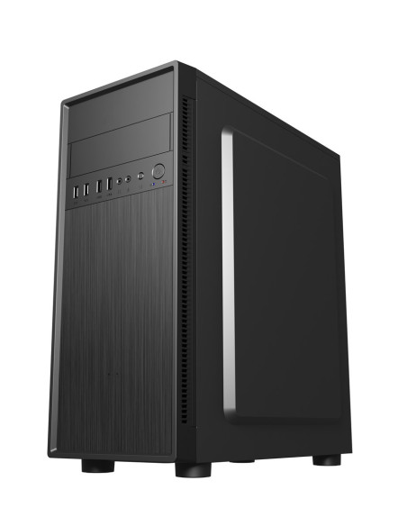 Gembird Obudowa Fornax 160 Midi-Tower (2X Usb 3.0, 2X Usb 2.0, Hd Audio) Czarna