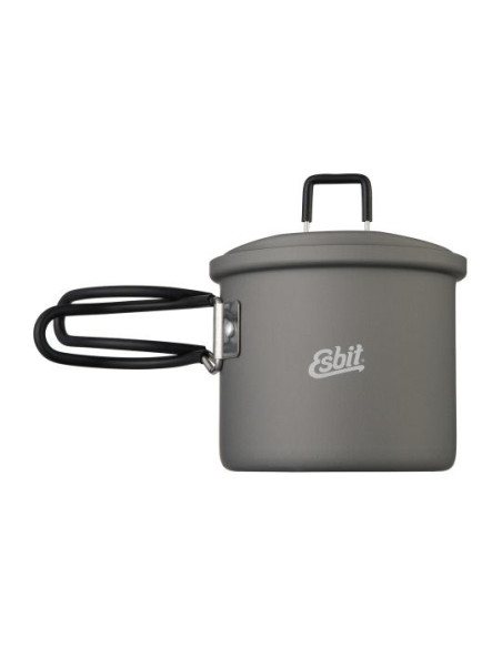 Esbit Pt625Ha Kampingowy Przybór Kuchenny Słoiczek 0,625 L Aluminium, Czarny