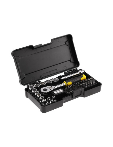 Stanley Stmt82672-0 Klucz Zapadkowy 6,7,8,9,10,11,12,13,14 Mm 1 Szt. Czarny, Żółty 72