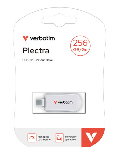Verbatim 30230 Pamięć Usb 256 Gb Usb Type-C 3.2 Gen 1 (3.1 Gen 1) Biały