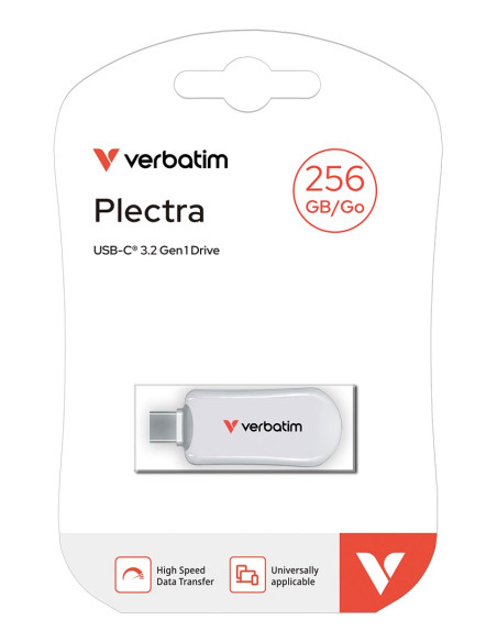 Verbatim 30230 Pamięć Usb 256 Gb Usb Type-C 3.2 Gen 1 (3.1 Gen 1) Biały
