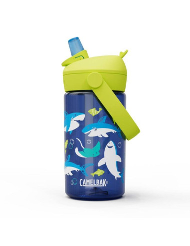 Camelbak Thrive Flip Straw Kids Codzienne Użytkowanie 400 Ml Tritan Jasny Niebieski, Jasnozielony