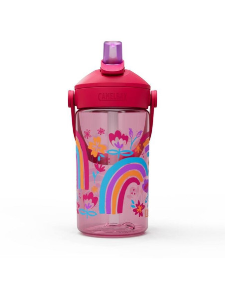 Camelbak Thrive Flip Straw Kids Codzienne Użytkowanie 400 Ml Tritan Jasnoróżowy, Różowy