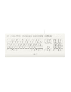 Logitech K280E Pro F/ Business Klawiatura Biuro Usb Qwertz Niemiecki Biały