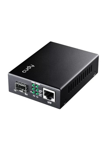 Cudy Mc220 Konwerter Sieciowy 1000 Mbit/S 1310 Nm Pojedynczy Czarny